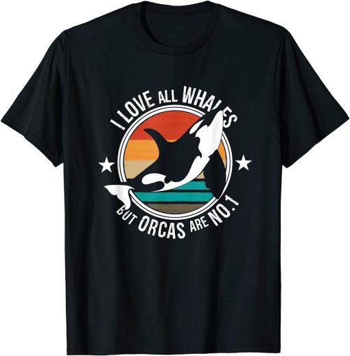 I Love Orcas T-Shirt