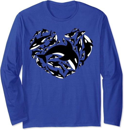 Love Orca Gifts Killer Whale Long Sleeve T-Shirt